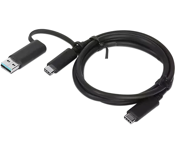Lenovo Hybrid USB-C With USB-A Cable - 4X90U90618