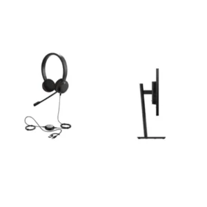 (Bundle) Lenovo T24-40 24" WLED FHD(16:9) + JABRA Corded Evolve 20 Se Ms H/SET - 64A4MARXAU-JABRA20