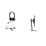 Lenovo T27-40 27" WLED IPS FHD(16:9) + JABRA Corded Evolve 20 Se Ms H/SET - 64A5MAR6AU-JABRA20