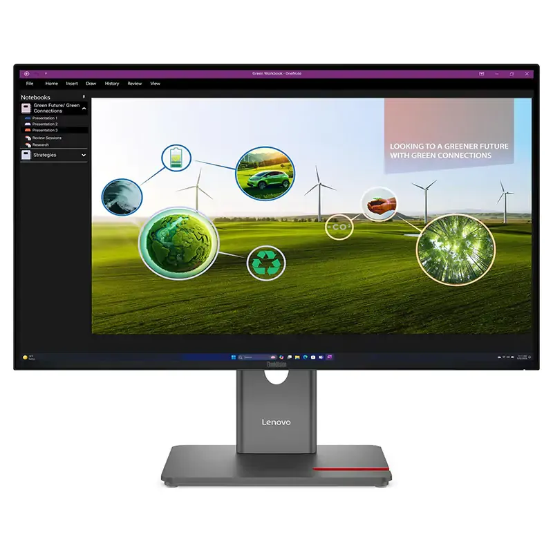 Lenovo ThinkVision P27Q-40 27in QHD 120Hz IPS Monitor - 64A7GAR6AU