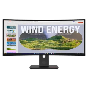 Lenovo ThinkVision T34WD-40 34" 120Hz WQHD VA Curved Business Monitor - 64AEGAR1AU