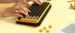 Logitech Pop Keys Wireless Mechanical Keyboard Blast Yellow-920-010577