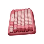 Logitech POP Keys Wireless Mechanical Gaming Keyboard Heartbreaker Rose-920-010579
