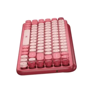 Logitech POP Keys Wireless Mechanical Gaming Keyboard Heartbreaker Rose-920-010579