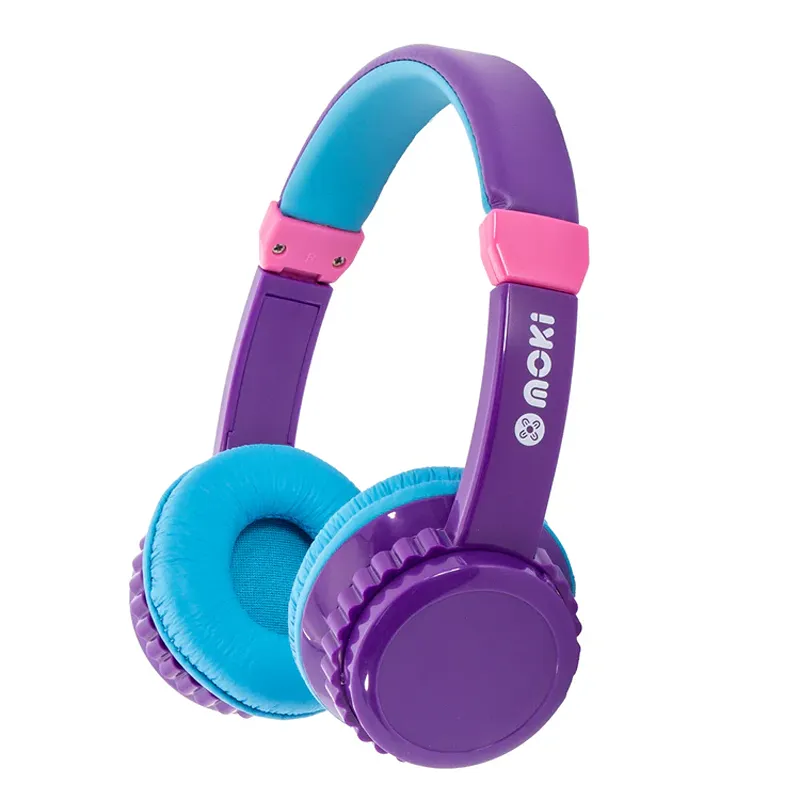 Moki Play Safe Headphone for Kids Purple/Aqua-ACC HPPSPA
