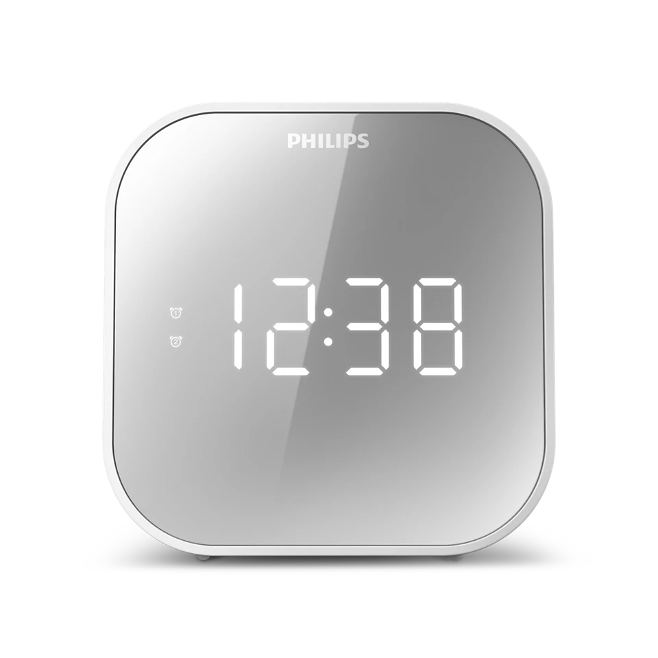 Philips Digital Alarm Clock Radio With USB Charge-TAR4406/79