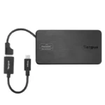 Targus USB 3.0 & USB-C Dual Travel Dock - DSU100US