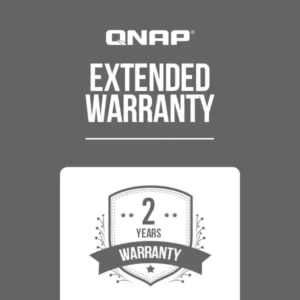 QNAP 2 Year Extended Warranty for TS-653D Series NAS Grey - LW-NAS-GREY-2Y-EI