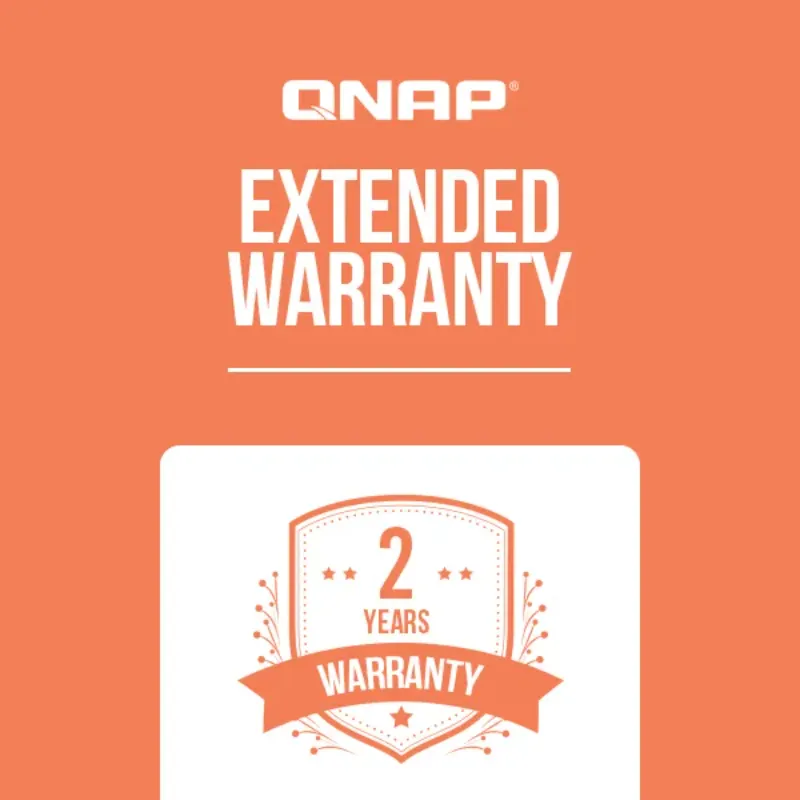 QNAP 2 Year Extended Warranty Peach - LW-NAS-PEACH-2Y-EI