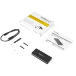 StarTech USB-C 10Gbps to M.2 NVMe PCIe SSD Enclosure -Rugged IP67 Rated - M2E1BRU31C