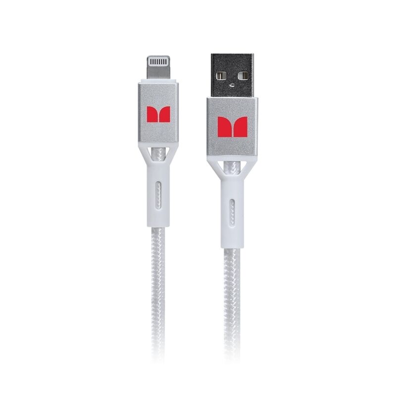 Monster 1.2M Lightning to USB-A Cable White-MT-1.2MLTOABW