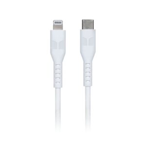 Monster 1.2M Lightning to USB-C TPE Cable White-MT-1.2MLTOCTW