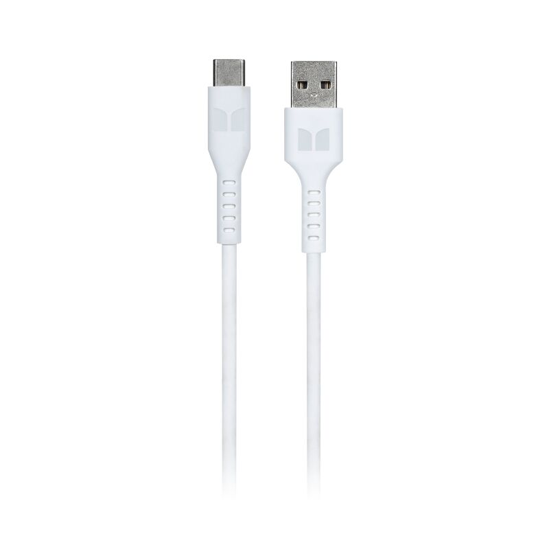 Monster 2m USB-C to USB-A TPE Cable White-MT-2MCTOATW