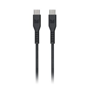 Monster USB-C to USB-C Thermo Plastic Elastometer Cable Black 2m -MT-2MCTOCTB