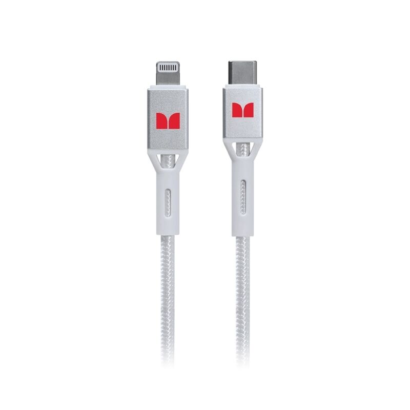 Monster 2M Lightning to USB-C Cable White-MT-2MLTOCBW
