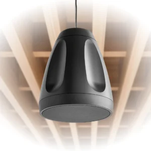 Shure Networked Pendant Loudspeaker - Black - MXN-6B