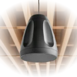 Shure Networked Pendant Loudspeaker - Black - MXN-6B