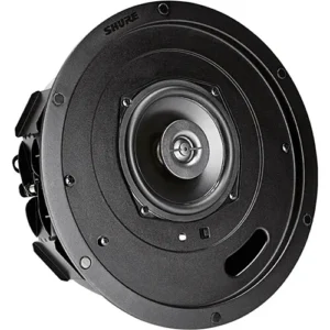 (Pack Of 4) Shure Network Ceiling Loudspeaker With Tile Bridge - MXN5W-C+TB-V-SB-4PKG