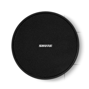 Shure Mini Pendant 20w Passive Loudspeaker 2 Pin Block Connector Black - MXP-1B