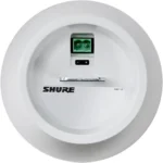 Shure Mini Pendant 20w Passive Loudspeaker-2 Pin Block Connector - White - MXP-1W