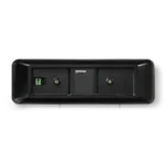 Shure Wall Mount 10w Passive Loudspeaker- 2 Pin Block Connector - Black - MXP-3B