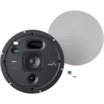 Shure Ceiling Mount Passive Loudspeaker+Construction Bracket-White - MXP-5W-NCB-V