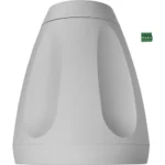 Shure Pendant 28w Passive Loudspeaker W/4" Woofer 1" Tweeter-White-MXP-6W