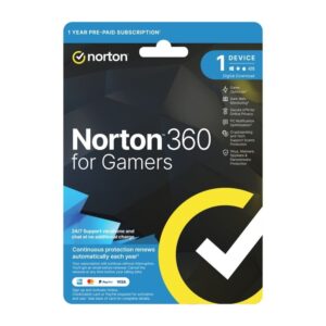 Norton 360 for Gamers 50GB - 1 User 1 Device - Attach - 1 Year