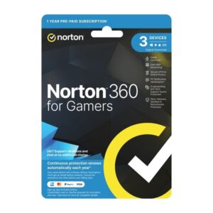 Norton 360 Gamer 1 User 3Device 1 Year Subscription-21441487