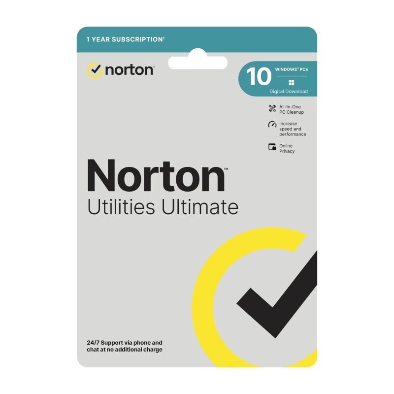 Norton Utilities Ultimate 1 User 10 Devices 1Year-21443978