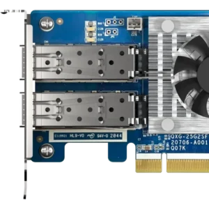 QNAP Dual Port SFP28 25GbE Network Card - QXG-25G2SF-CX6