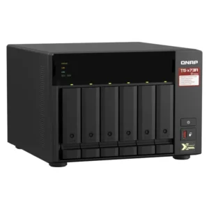 QNAP 6 Bay Diskless NAS AMD V1500B Quad Core 2.2GHz CPU 8GB RAM - TS-673A-8G
