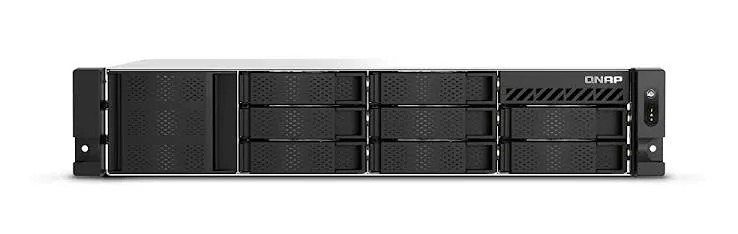 QNAP 2U Short Depth Rackmount 8-Bay NAS - TS-855EU-8G