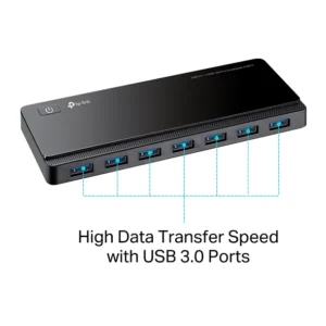 TP-Link 7-Port USB 3.0 Hub with 2 Charging Ports - UH720