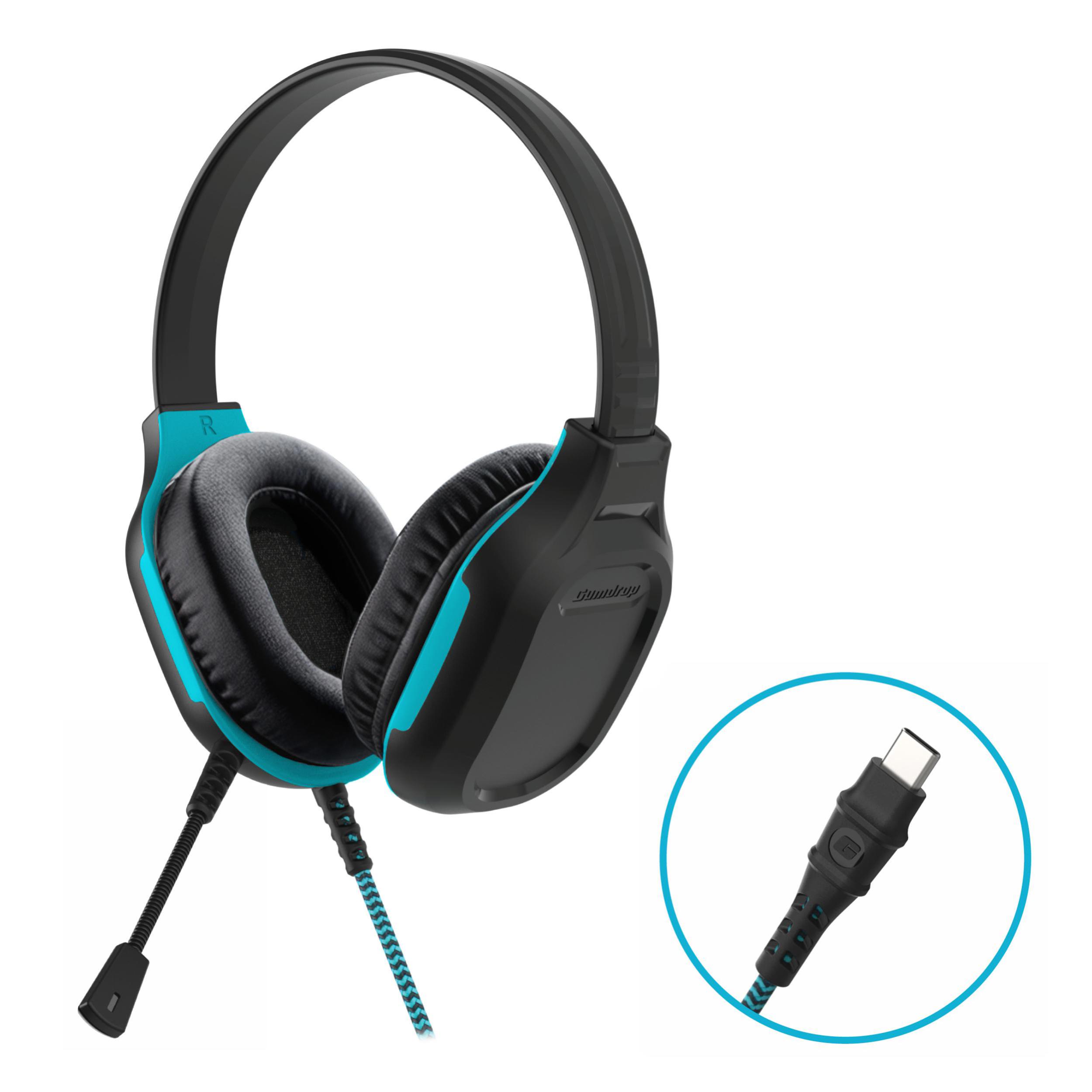 Gumdrop DropTech USB-C Kids Rugged Headset-01H025