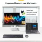 StarTech 50cm USB-C to USB-C 240W PD USB4 - 50C-40G-USB4-CABLE