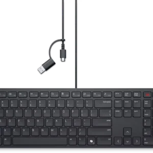 Dell Pro Silent Wired Collaboration Keyboard - KB525C - 580-BBZR
