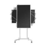 Atdec AD-TVC-70R-W TV Cart with Rotation White