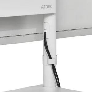 Atdec AD-TVC-70R-W TV Cart with Rotation White