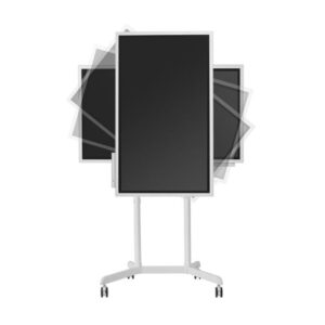 Atdec AD-TVC-70R-W TV Cart with Rotation White