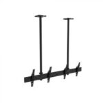 Atdec Ceiling Menu Board Dual Display 2x1 Twin Pole Mount-ADBS-2X1-17T2C