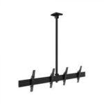 Atdec Ceiling Menu Board Dual Display 2x1 Single Pole Mount-ADBS-2X1-17TC