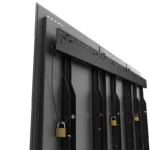 Atdec ADWS-1FP-100-W Fixed Wall Mount for Ultra Heavy Displays