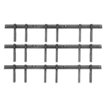 Atdec ADWS-3X3F-260-W Video Wall Nine Display 3x3 Mount for 42"-49" Displays