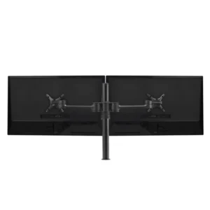 Atdec AF-AT-D-B Dual Swing Arms on Post Black