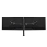 Atdec AF-AT-D-B Dual Swing Arms on Post Black