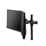 Atdec AF-AT-D-B Dual Swing Arms on Post Black