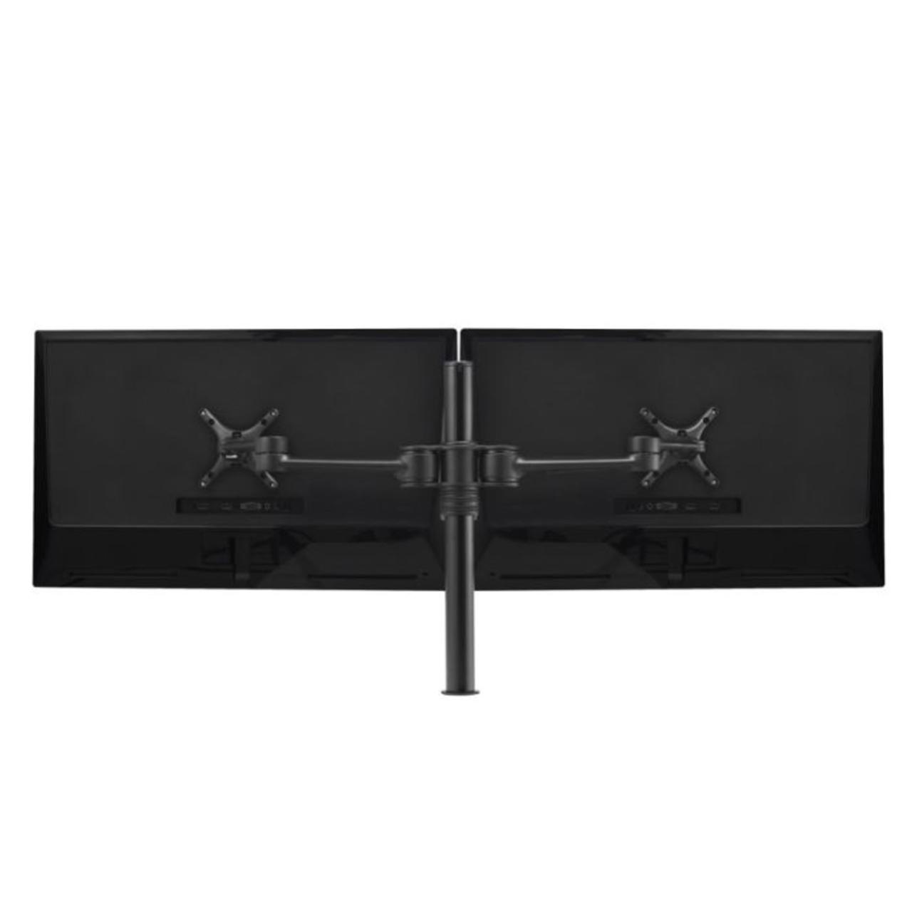 Atdec AF-AT-D-B Dual Swing Arms on Post Black