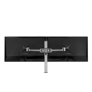 Atdec AF-AT-D-P Dual Swing Arms on Post Polished Silver
