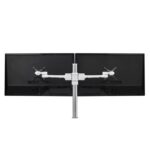 Atdec AF-AT-D-SW Dual Swing Arms on Post White